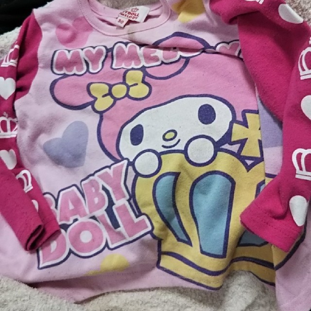 マイメロディ(マイメロディ)のマイメロディ トップス90サイズ キッズ/ベビー/マタニティのキッズ服女の子用(90cm~)(Tシャツ/カットソー)の商品写真