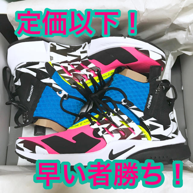 定価以下】【27㎝】AIR PRESTO MID エアプレスト アクロニウム | www