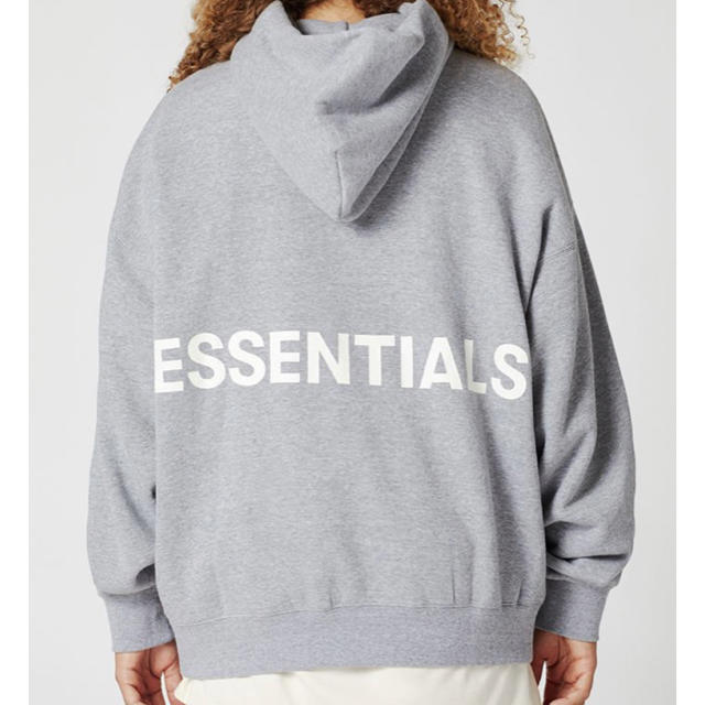 fear of god essentials hoodie L