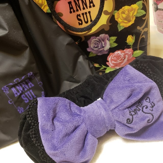 ANNA SUI(アナスイ)のアナスイヘアバンド　さくらんぼのハンカチ レディースのヘアアクセサリー(ヘアバンド)の商品写真