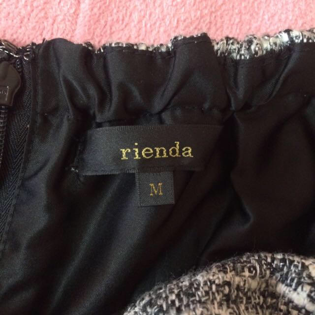rienda(リエンダ)のrienda♡ツイードベアワンピ レディースのワンピース(ミニワンピース)の商品写真