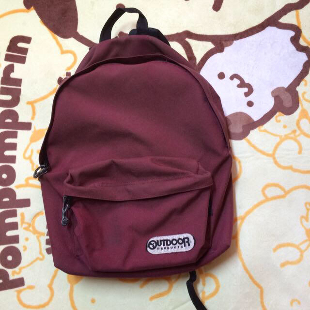 OUTDOOR - リュック ワインレッド OUTDOORの通販 by ポム's shop|アウトドアならラクマ