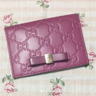 グッチ(Gucci)の♡GUCCI パスケース♡(名刺入れ/定期入れ)