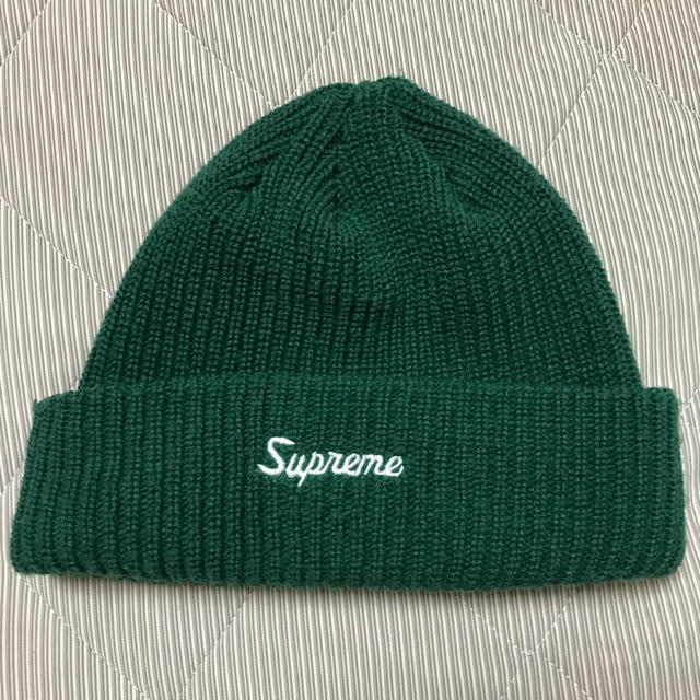 Supreme(シュプリーム)の美品 supreme ニット帽 ビーニー メンズの帽子(ニット帽/ビーニー)の商品写真