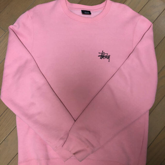 STUSSY(ステューシー)のSTUSSY スウェット ピンク メンズのトップス(スウェット)の商品写真