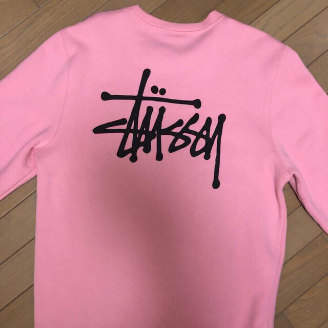 STUSSY(ステューシー)のSTUSSY スウェット ピンク メンズのトップス(スウェット)の商品写真