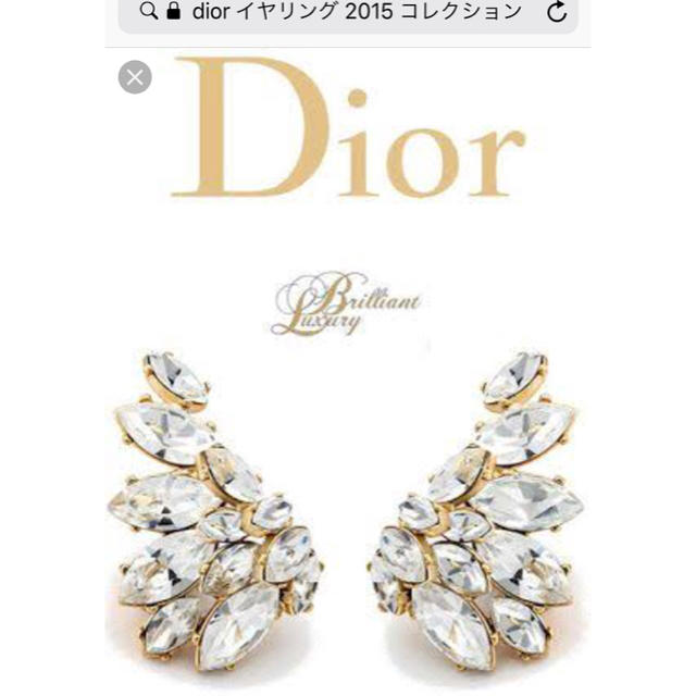 Dior コレクション イヤリング 即完売品レディース