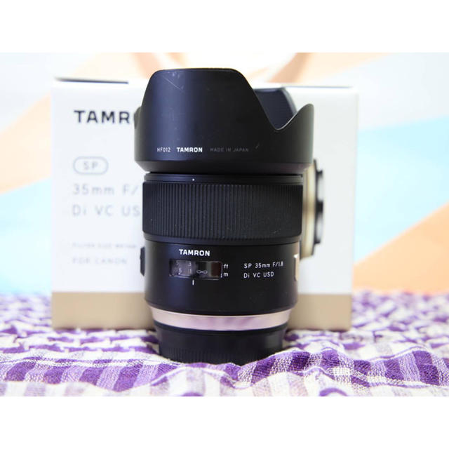 TAMRON(タムロン)のTAMRON SP 35/1.8 Di VC USD Canon用 スマホ/家電/カメラのカメラ(レンズ(単焦点))の商品写真