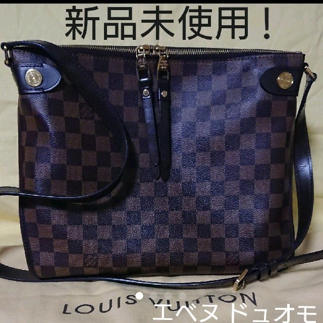 LOUIS VUITTON - 新品未使用！ルイヴィトンバッグ ダミエ エベヌ ドュオモ