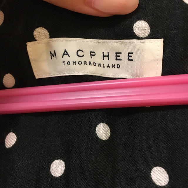 MACPHEE(マカフィー)のMさん専用😌MACPHEE ドットワンピース レディースのワンピース(ロングワンピース/マキシワンピース)の商品写真