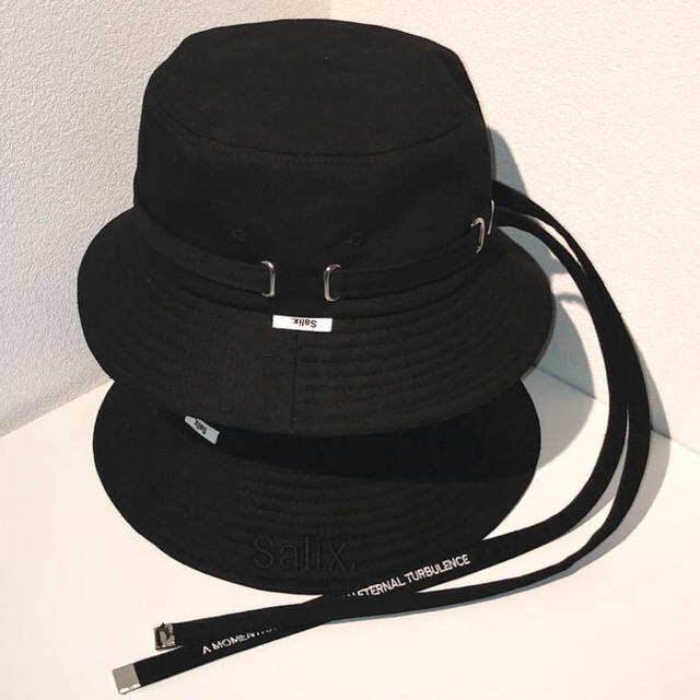 salix ベルトデザイン バケットハット帽子