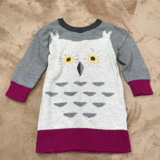 ベビーギャップ(babyGAP)のBabyGap フクロウ ニット(ニット/セーター)