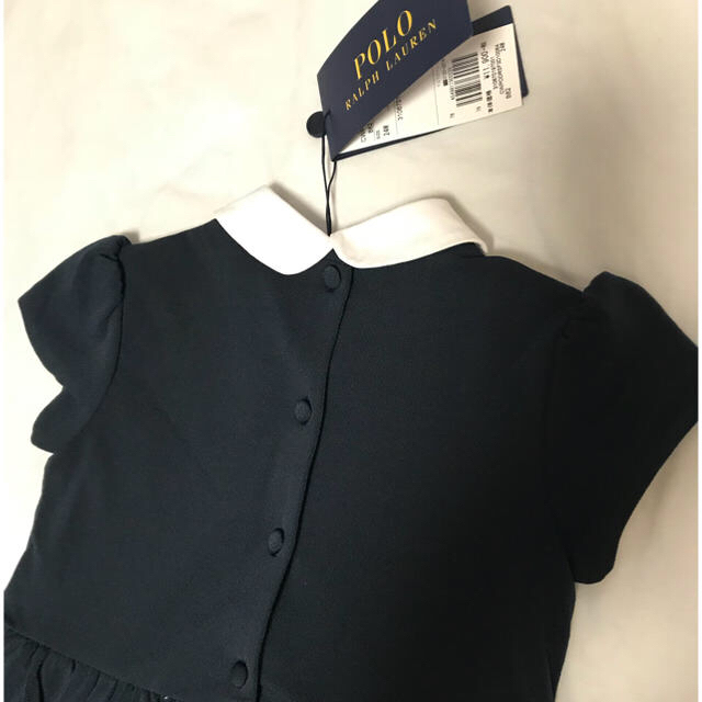 Ralph Lauren(ラルフローレン)の新品 ラルフローレン ネイビー ワンピース 24M 90 キッズ/ベビー/マタニティのキッズ服女の子用(90cm~)(ワンピース)の商品写真