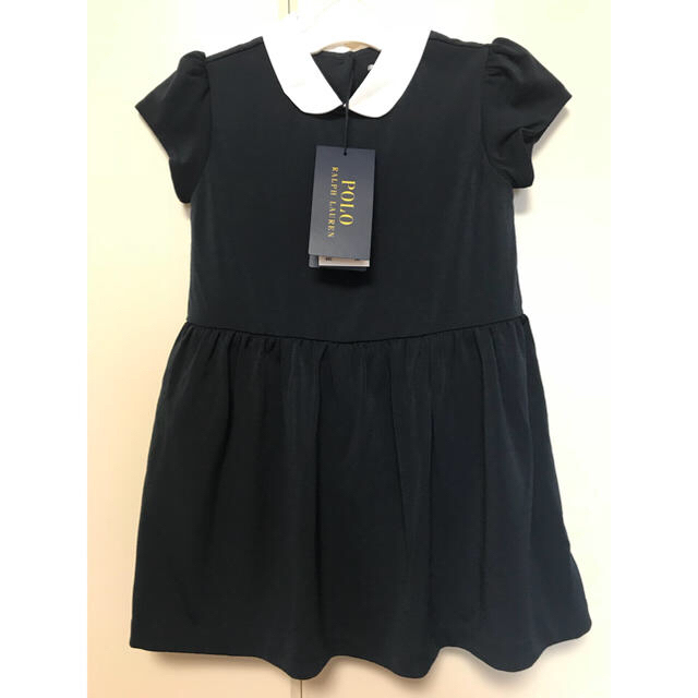 Ralph Lauren(ラルフローレン)の新品 ラルフローレン ネイビー ワンピース 24M 90 キッズ/ベビー/マタニティのキッズ服女の子用(90cm~)(ワンピース)の商品写真