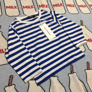 マリメッコ(marimekko)の新品♡マリメッコ ボーダーT 86-1.5Y(シャツ/カットソー)