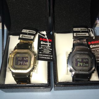 ジーショック(G-SHOCK)のG-SHOCK GMW-B5000GD-1JF 、-9JF 2本セット新品(腕時計(デジタル))