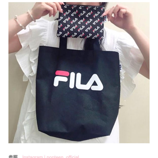 FILA(フィラ)のFILA トートバッグandポーチ👜 レディースのバッグ(トートバッグ)の商品写真