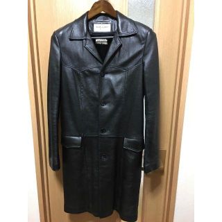 Saint Laurent - 名作☆サンローラン☆エディ期15aw☆レザーコートの