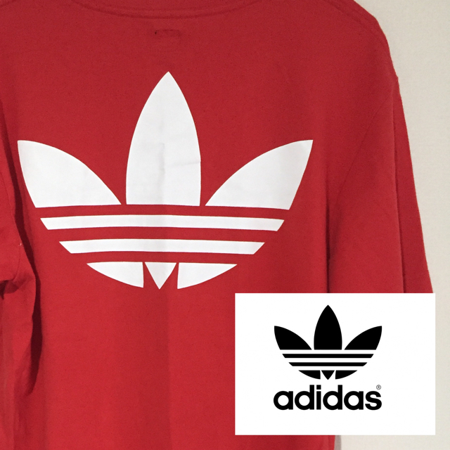 adidas(アディダス)の【adidas originals】赤Tシャツ / みつき様専用 メンズのトップス(Tシャツ/カットソー(半袖/袖なし))の商品写真