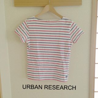 アーバンリサーチ(URBAN RESEARCH)のURBANRESEARCH♡ボートネック(カットソー(半袖/袖なし))