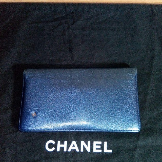 CHANEL(シャネル)の正規品 CHANEL シャネル 長財布《コバルトブルー》 メンズのファッション小物(長財布)の商品写真