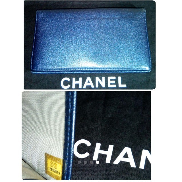 CHANEL(シャネル)の正規品 CHANEL シャネル 長財布《コバルトブルー》 メンズのファッション小物(長財布)の商品写真