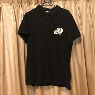 モンクレール(MONCLER)の新品モンクレールWワッペン半袖ポロシャツMONCLER本物TシャツXL正規品(ポロシャツ)