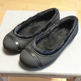 クロックス(crocs)のクロックスcrocs  ボア バレーシューズ(バレエシューズ)