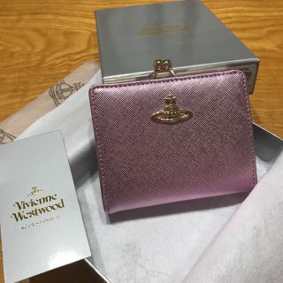 ヴィヴィアンウエストウッド(Vivienne Westwood)のmisa様専用 ヴィヴィアンウエストウッド 二つ折り財布 ピンクゴールド(財布)