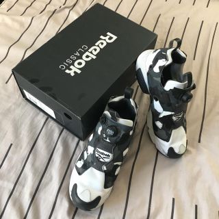 リーボック(Reebok)のReebok insta pumpfury ポンプフューリー  bape 26(スニーカー)