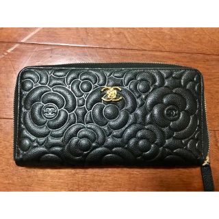 シャネル(CHANEL)の Chanel シャネル 財布 カメリア(財布)