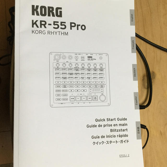 KORG(コルグ)のリズムマシン KORG KR-55 Pro 楽器のドラム(電子ドラム)の商品写真