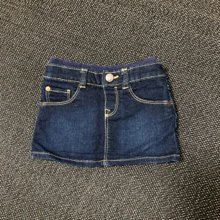 ベビーギャップ(babyGAP)のbabyGAP パンツ付きデニムスカート(スカート)