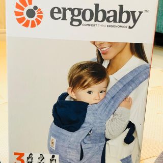 エルゴベビー(Ergobaby)のエルゴ抱っこ紐、インサート付き(抱っこひも/おんぶひも)