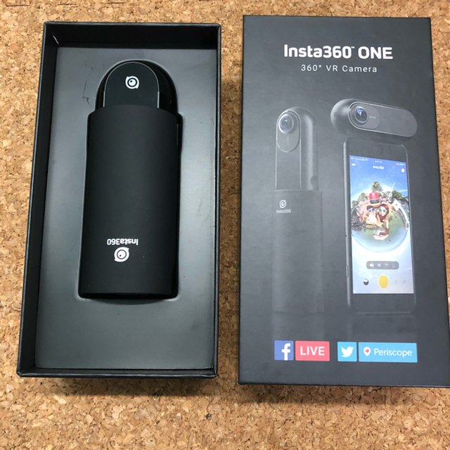 Insta 360 one 箱、付属品全てあり スマホ/家電/カメラのカメラ(コンパクトデジタルカメラ)の商品写真