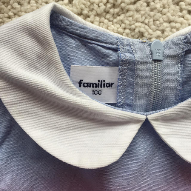 familiar(ファミリア)のファミリア ワンピース サイズ 100 キッズ/ベビー/マタニティのキッズ服女の子用(90cm~)(ワンピース)の商品写真