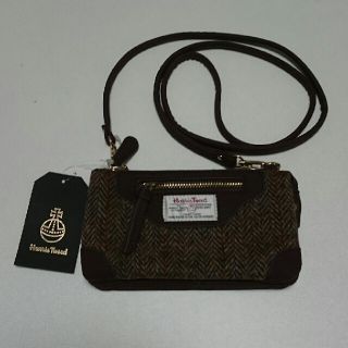 ハリスツイード(Harris Tweed)の新品 ハリスツイード お財布ポシェット ショルダーバッグ HarrisTweed(ショルダーバッグ)