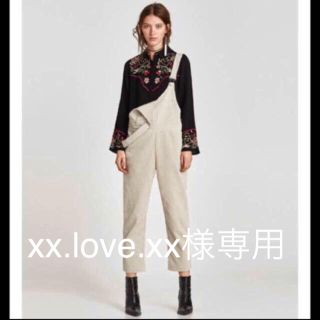 ザラ(ZARA)のZARA コーデュロイサロペット(サロペット/オーバーオール)