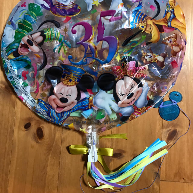 Disney ディズニーランド 風船 35周年の通販 By Kamr S Shop ディズニーならラクマ