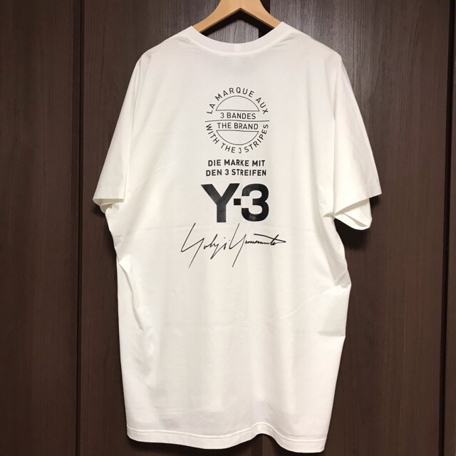 Y-3 ロゴ Tシャツ ワイスリー yohji yamamoto adidas | フリマアプリ ラクマ