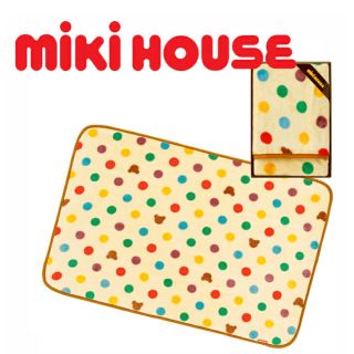 ミキハウス(mikihouse)のmari_th19様専用 ミキハウス ポータブルケット(おくるみ/ブランケット)