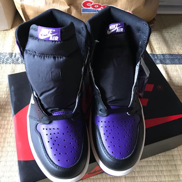 NIKE AIR JORDAN1 court purple