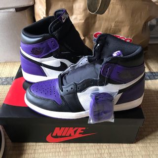 ナイキ(NIKE)のNIKE AIR JORDAN1 court purple(スニーカー)