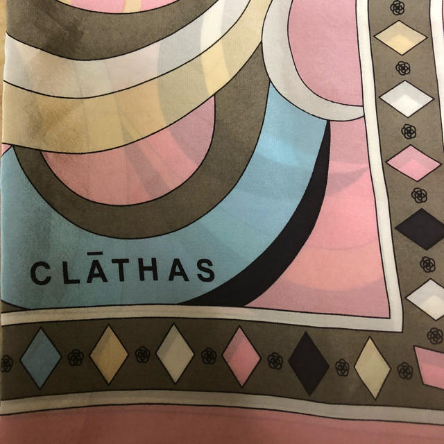 CLATHAS(クレイサス)のクレイサス大判スカーフ レディースのファッション小物(バンダナ/スカーフ)の商品写真