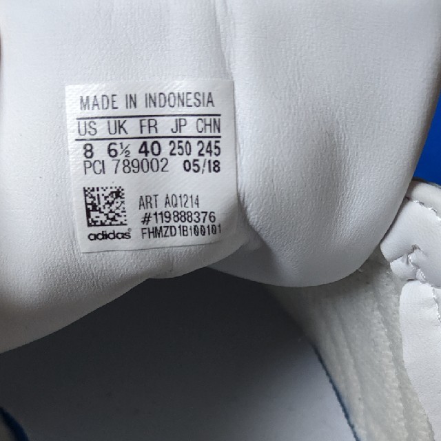 adidas(アディダス)の最終値下SUPERSTAR Wシューズ スーパースター  レディース 25cm キッズ/ベビー/マタニティのキッズ靴/シューズ(15cm~)(スニーカー)の商品写真