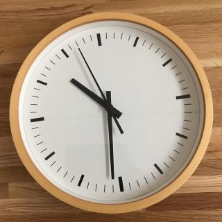MUJI (無印良品) - 壁掛け電波時計の通販 by ツカタマさん's shop