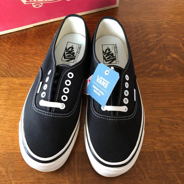 US10 VANS オーセンティック アナハイム BLACK 44DX US10 VANS オーセンティック アナハイム BLACK 44DX