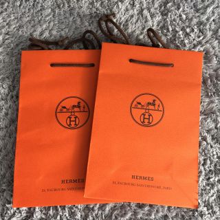 エルメス(Hermes)の美品 エルメス 紙袋 2枚セット(ショップ袋)