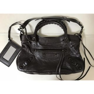 バレンシアガバッグ(BALENCIAGA BAG)の★美品 バレンシアガ ザ・ファースト ダークブラウン(ショルダーバッグ)