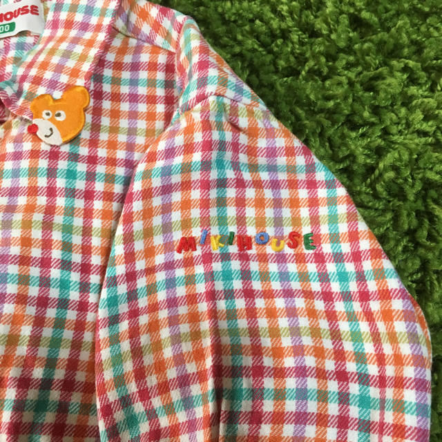 mikihouse(ミキハウス)のミキハウス ブラウス 100 キッズ/ベビー/マタニティのキッズ服女の子用(90cm~)(ブラウス)の商品写真